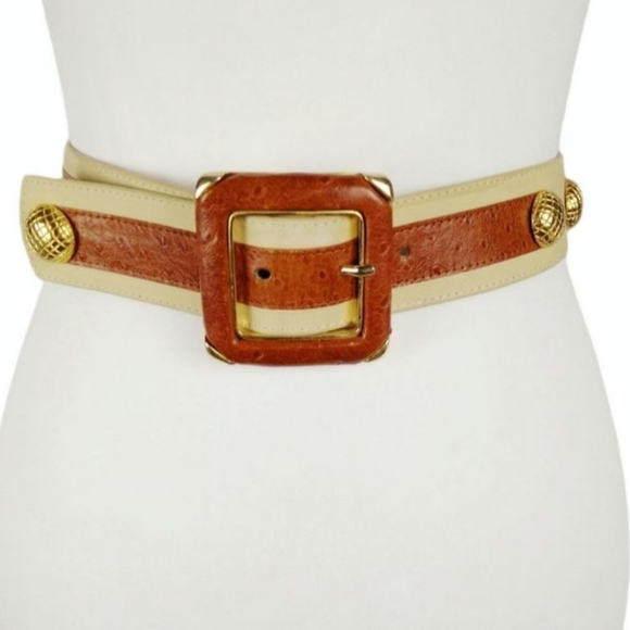 Carlisle Accessories - Vintage 80's 90's Carlisle Handmade Luxury Belt